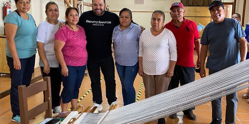 Rebozo y telar potosinos a la conquista del mundo de la moda