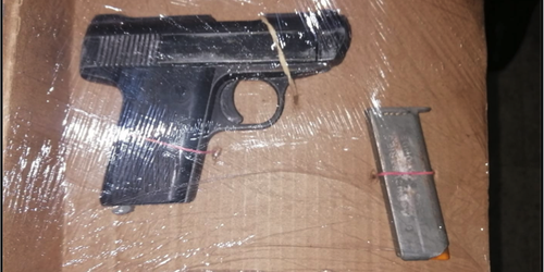 Decomisan marihuana, arma de fuego y vehículo robado en Villa de la Paz