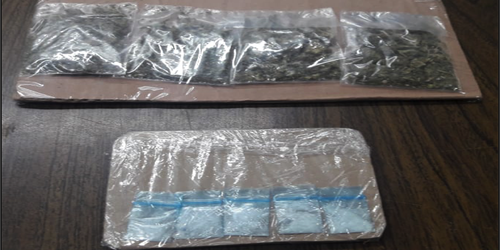 Por posesión de droga, policías estatales detienen cuatro sujetos