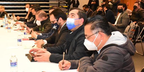 Ejecutivo y Legislativo analizan propuestas de seguridad y justicia del PED