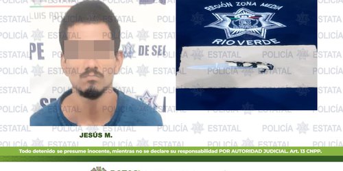 Con un cuchillo detienen a sujeto en céntrico sector de Cerritos