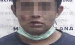 Policía estatal detiene a presunto por daños a vehículo