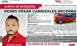Coadyuva SLP en caso de desaparición de Pedro Carrizales