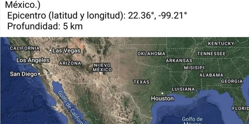 Sismológico reporta cinco sismos en la Huasteca Potosina durante la madrugada