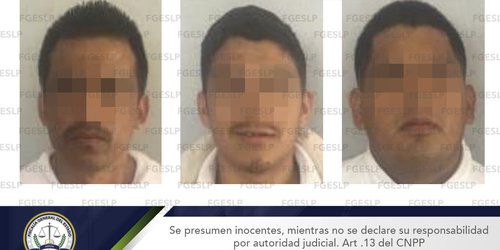 Detienen en Rioverde a tres sujetos acusados de secuestro en Tamasopo