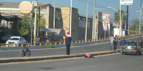 Mujer atropellada en el bulevar CJB y Gama