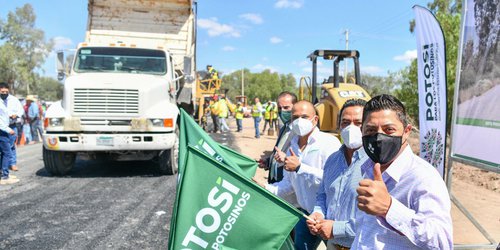 Inicia Gallardo construcción de nuevo bulevar a Palma de la Cruz