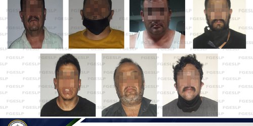 Sentencian a cuatro años de prisión a siete personas por robo a cajero en Tamasopo