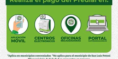 Pago del predial a través de la Secretaría de Finanzas