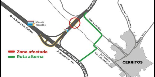 Concreta Gobierno del Estado resarcimiento de daño por derrumbe de puente en Cerritos
