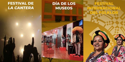 Espectacular agenda de actividades anuncia SECULT para el 2022