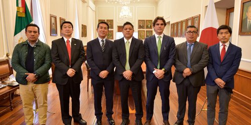El Gobernador se reunió con diplomáticos nipones