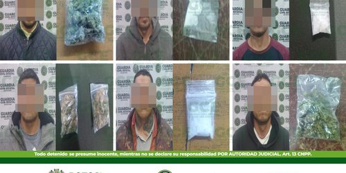Guardia Civil detiene a 25 personas por presunta posesión de enervantes