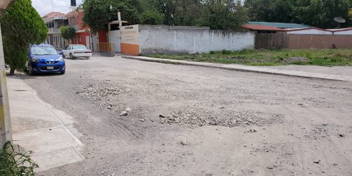 Telesecundaria Plan de Ayala agradece apoyo del alcalde para reparar calle