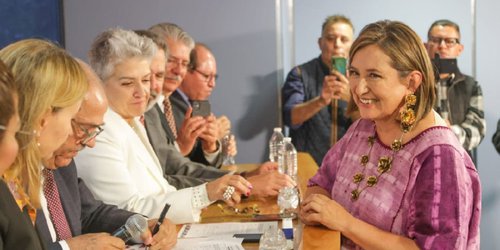 Xóchitl Gálvez se registra para participar en proceso por candidatura presidencial