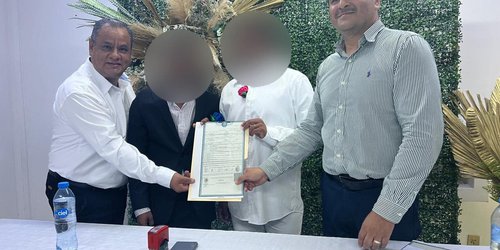 Pareja de hombres contrae matrimonio en el Centro Penitenciario de Rioverde