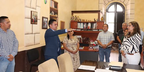 Nombran presidente interino en el municipio de Cerritos