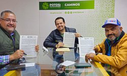 Firman convenio para reparar a fondo eje carretero Rayón-Lagunillas