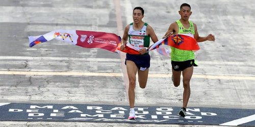 Mexicanos hacen uno y dos en Maratón CDMX