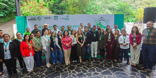 Alcalde de Lagunillas participa en reunión estatal de la Red Potosina de Municipios por la Salud