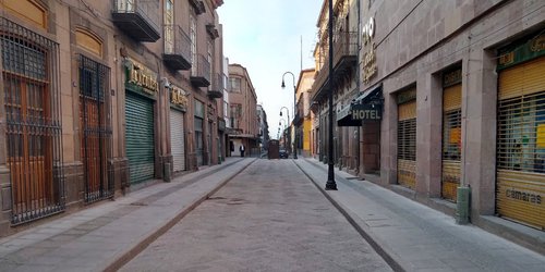 Concluyó restauración de calle 5 de mayo en el centro histórico