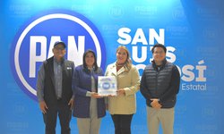 Tras ratificación de la elección del PAN en SLP, se realiza la entrega - recepción