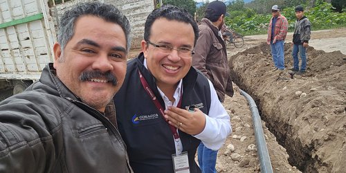 Supervisan obra hidráulica en Tanlacut que beneficiará a nueve comunidades