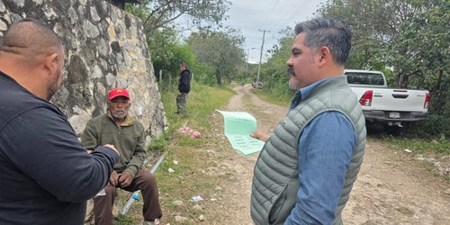 Ayuntamiento de Santa Catarina continua recorriendo comunidades presentando el Plan de Trabajo 2026