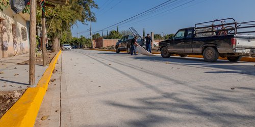 Más infraestructura y mejor movilidad para el Barrio Cuarto del Ejido El Refugio