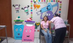 Reporte sector salud avance del 13.5% en vacunación contra influenza