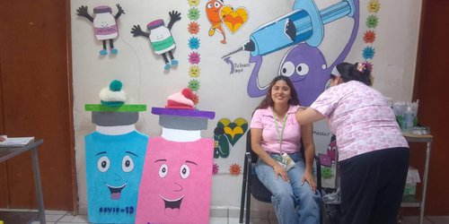 Reporte sector salud avance del 13.5% en vacunación contra influenza