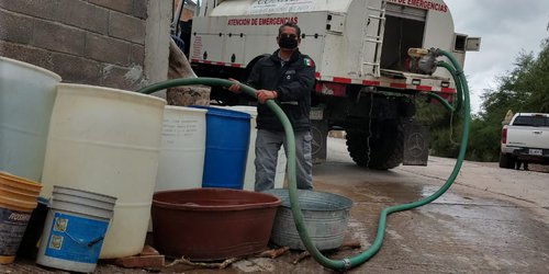 Supera Conagua los 4 millones de agua potable entregada en pipas en SLP