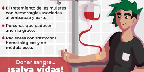 Cierra julio con 59 unidades de donaciones voluntarias de sangre en el Estado: CETS