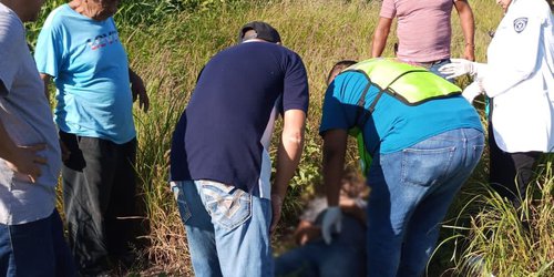 Joven resulta gravemente herido en accidente de motocicleta rumbo a El Capulín