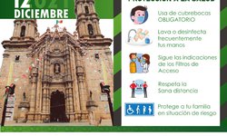 Piden extremas medidas anti Covid durante festejos del 12 de diciembre