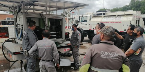 Conagua refuerza capacitación del personal dedicado a la atención de emergencias