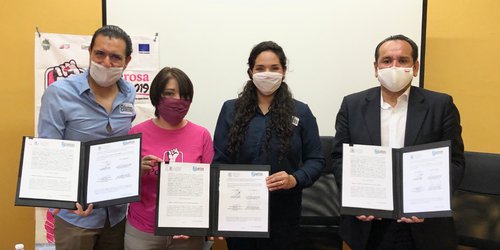 CEEAV firma convenio con “Juntos, una experiencia compartida A.C”