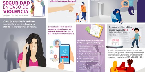Difunde Centro de Justicia para Mujeres recomendaciones contra violencia doméstica