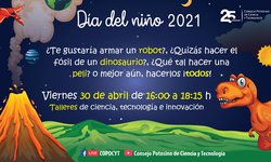 COPOCYT invita a participar en actividades virtuales por el Día de las y los Niños