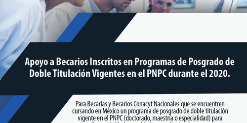 Invita COPOCYT al programa de posgrado de doble titulación
