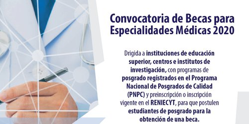 Promueve COPOCYT becas para especialidades médicas