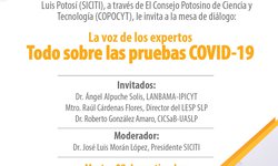 COPOCYT y SICITI realizarán mesa de diálogo: Todo sobre pruebas de Covid-19”