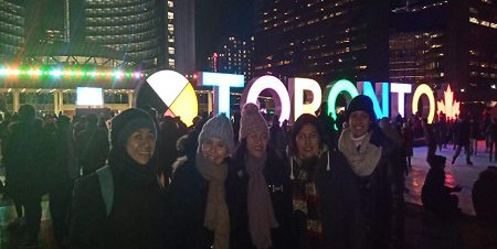 Mujeres estudiantes de comunidades indígenas cursan programa de inglés en Canadá