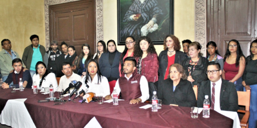 En Unidad diputados, dirigentes y senador de MORENA en SLP apoyan al Gobierno Federal