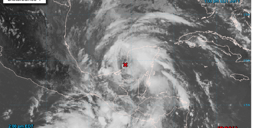 Activan Alerta Gris en Veracruz ante depresión tropical