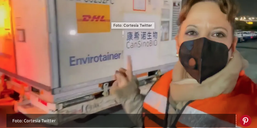 Llegan 2 millones de dosis de la vacuna CanSino a México