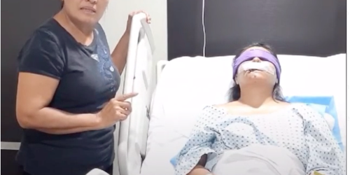 Sujetos golpean a mujer que intentó defender a pit bull que maltrataban