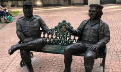 Sheinbaum pide a alcaldía entregar estatuas de Fidel Castro y el "Che" Guevara; busca su reubicación