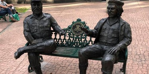 Sheinbaum pide a alcaldía entregar estatuas de Fidel Castro y el "Che" Guevara; busca su reubicación