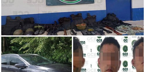 Guardia Civil captura a célula delictiva generadora de violencia en la Huasteca